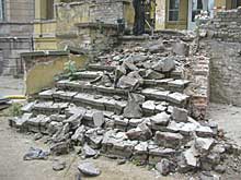 09.07.2003 Ortbetonstufen zerlegt