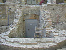 Ansicht mittig/Treppe