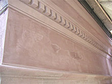 M&auml;rz 04 - Architravfl&auml;che Loggia