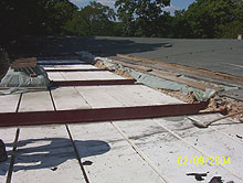 Loggia Süd / Deckenfelder