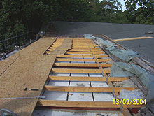 Loggia Süd / Deckenfelder